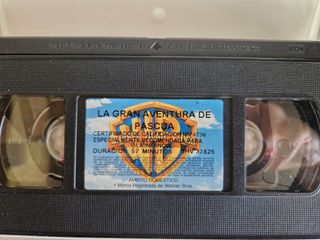 VHS La Gran Aventura de Pascua