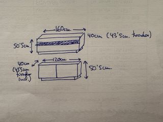 Mueble TV 160cm 