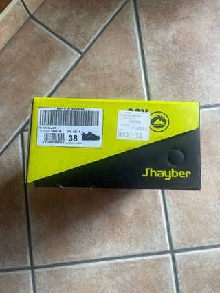 Zapatillas J'hayber padel mujer 38,