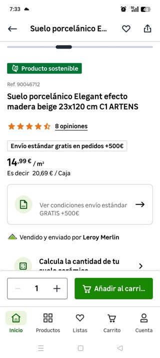 Suelo Gres porcelánico imitación madera