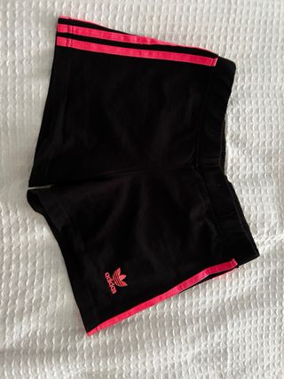 Shorts Adidas mujer - negros y rosas