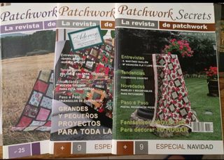 3 Revistas Patchwork Secrets
N. 
