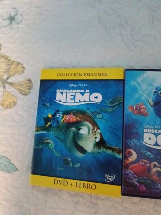 DVDs infantiles: Nemo, Dory, Lilo & Stitch