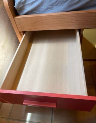 Litera infantil madera coral-amarillo