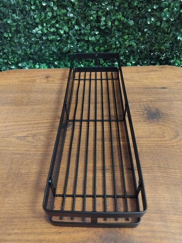 Estanteria metálica negra