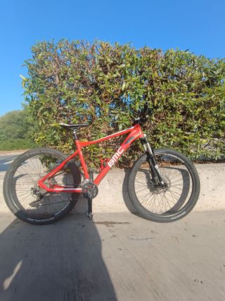 BMC MTB roja - Bicicleta montaña