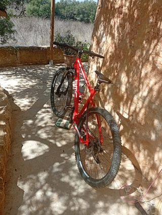 BMC MTB roja - Bicicleta montaña