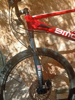 BMC MTB roja - Bicicleta montaña