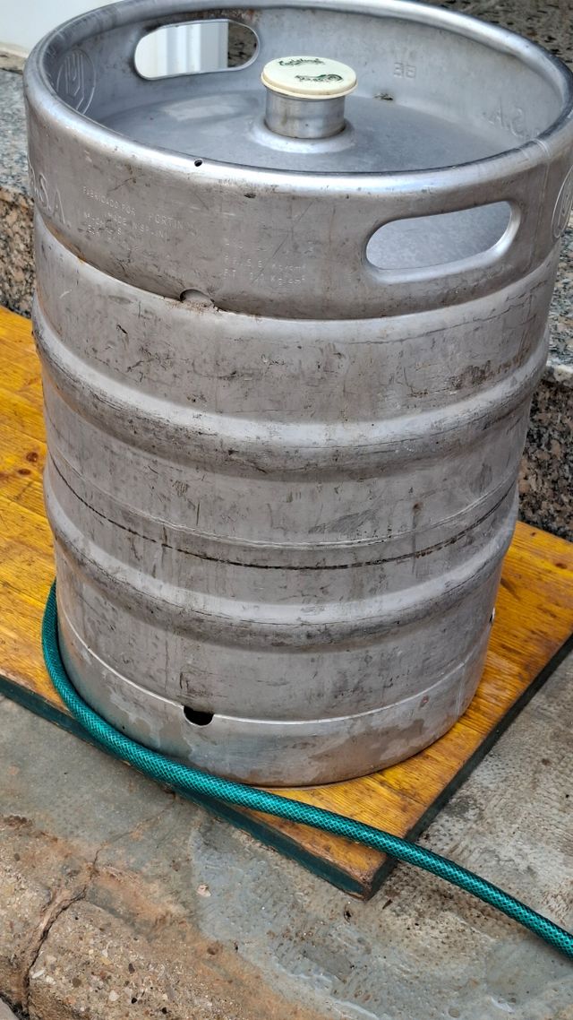 Barril Cerveza Acero Inoxidable