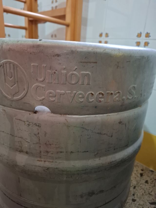 Barril Cerveza Acero Inoxidable