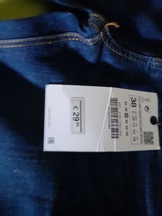 Pantalones mujer - Negro y Azul - Talla M