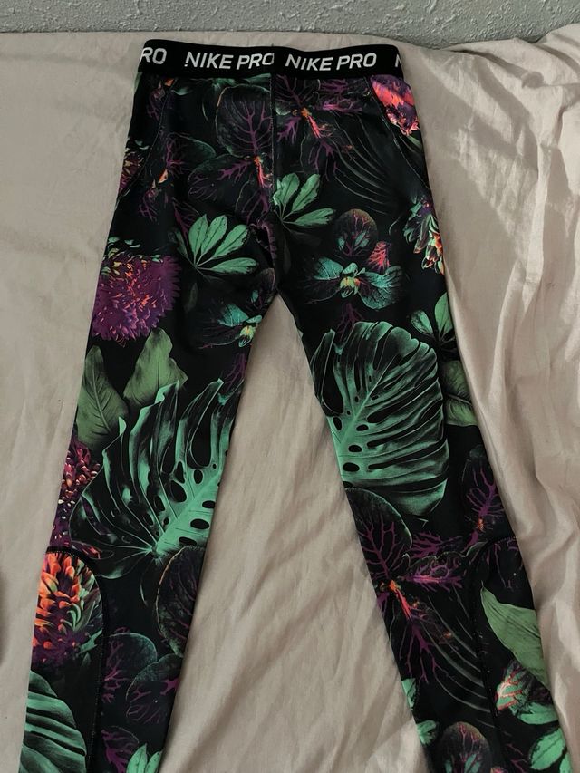 Mallas Nike Pro estampadas