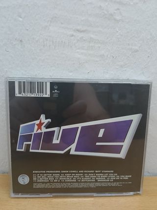 WestLife y Five Lote CD Música Pop, 8 euros.