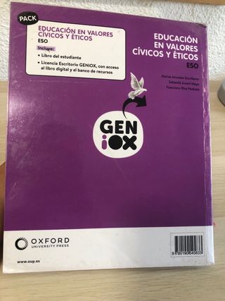 Educación en Valores Cívicos y Éticos ESO. Libr...