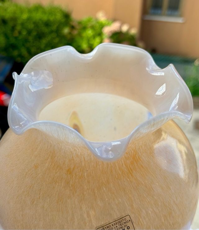 Vaso Murano vetro 32cm