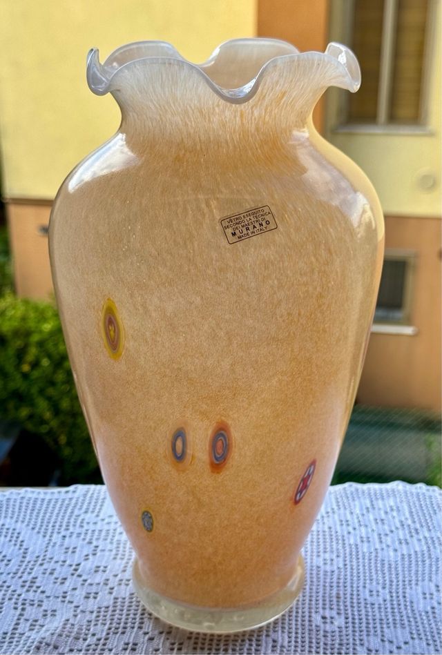 Vaso Murano vetro 32cm