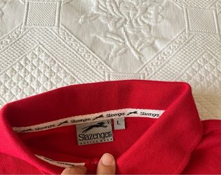 Polo Slazenger rojo