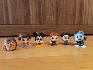 6 Disney Doorables figuras