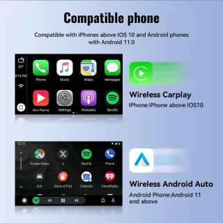 Adattatore Wireless CarPlay Android Auto