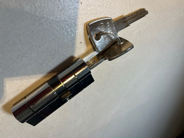 Bombín cerradura ABIS 30+40 70mm