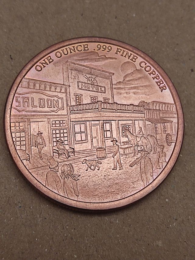 Moneda Cobre .999 1oz