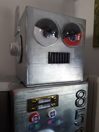 Robot in cartone - Costume