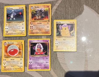 Cartas Pokémon: Pinsir, Hitmonlee, y más
