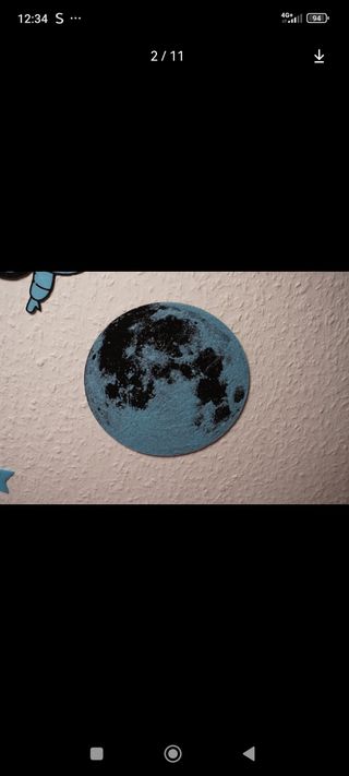 Adorno Pared Luna Sol - Decoración