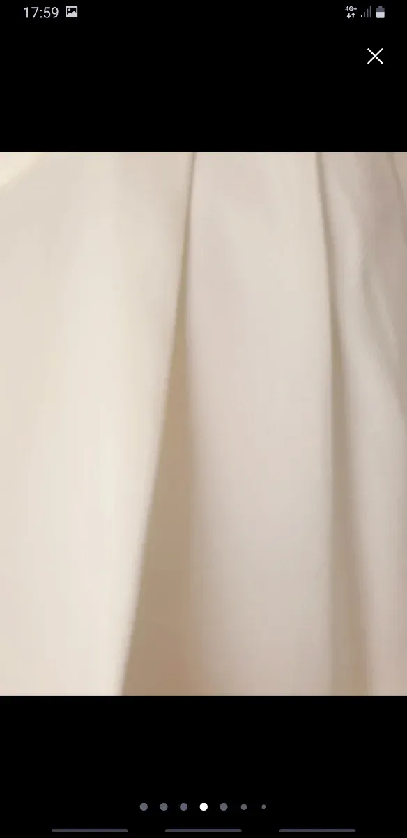 Pantalón de vestir: blanco