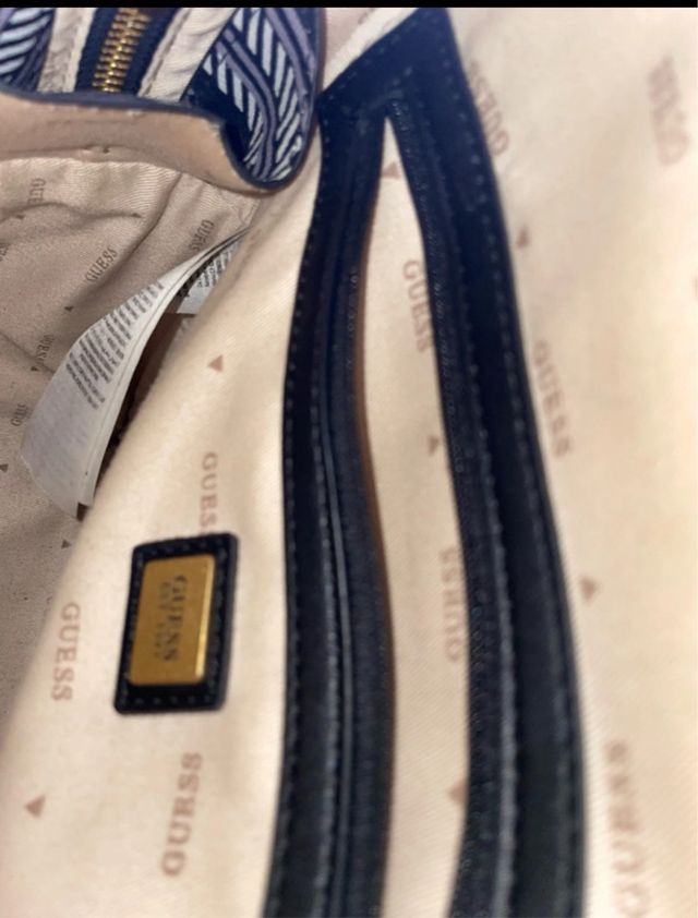 Zaino Guess bianco e nero