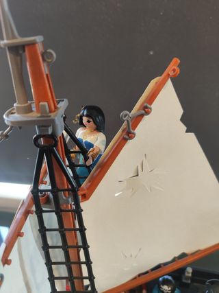 Barco Pirata Playmobil 5810+barca y muchos piratas