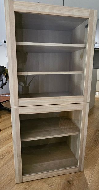 Ikea Besta vitrina 128 de altura