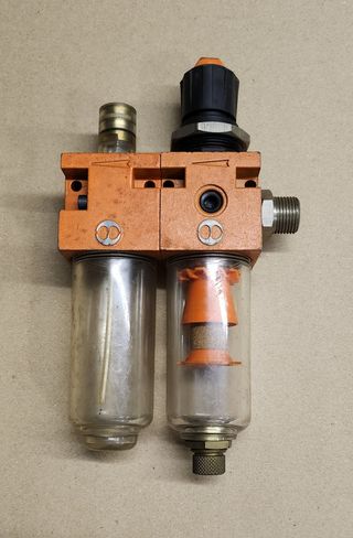 Doppio filtro aria compressa