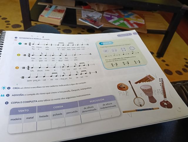 MUSICA NOVO TIROLIRO 5 PRIMARIA CONSTRUINDO MUNDOS