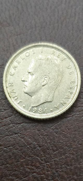 Moneda 10 Pesetas España 1984.
