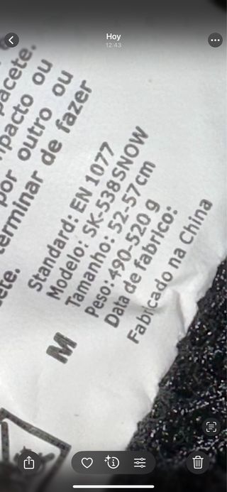 Casco Esquí Tijuana 52-57cm