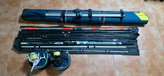 Cañas Pesca tubertini y dreamer Carretes tubertini
