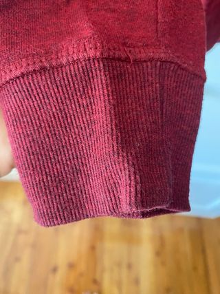 Sudadera roja DC - Talla XS