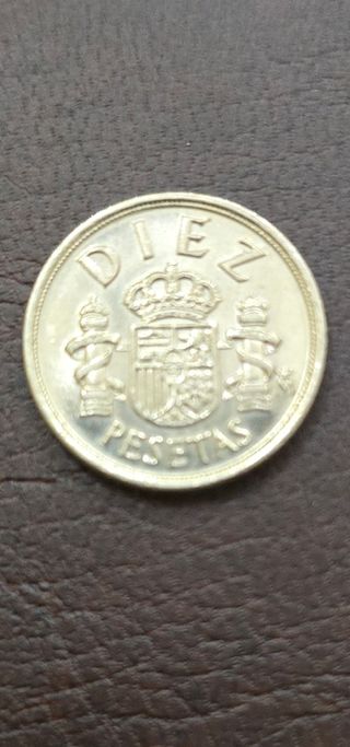 Moneda 10 Pesetas España 1985