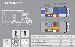 AUTOCARAVANA ELNAGH  FIAT DUCATO 2.3 
