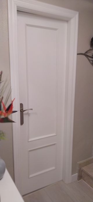 Puertas interior robles blanca
