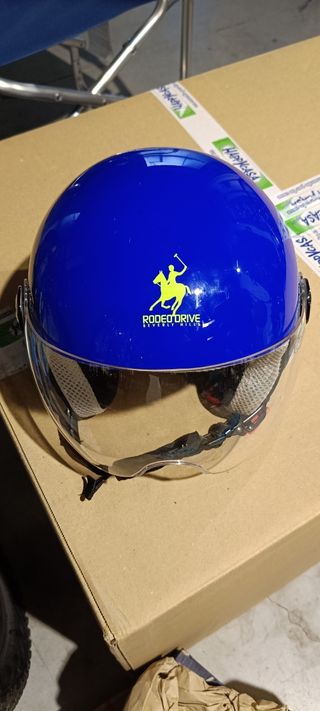 Casco Jet Rodeo Drive bimbo