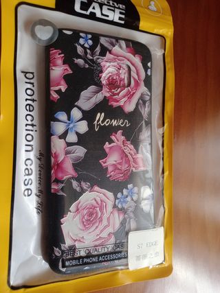 Carcasa Samsung Galaxy S7 Edge - Flores