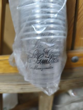 Lote de 100 vasos desechables 100cc