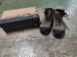 Botas Salomon trekking - Marrón beige