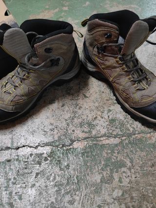 Botas Salomon trekking - Marrón beige