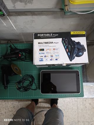 Pantalla portable 7" Multimedia.