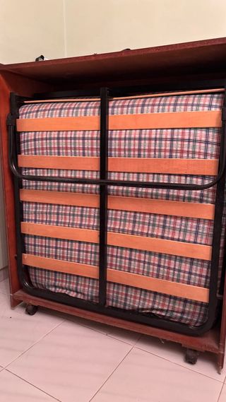 Mueble cama plegable