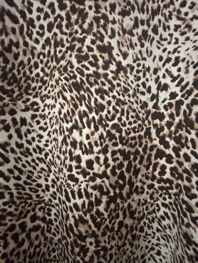 Vestito lungo stampa Leopardo