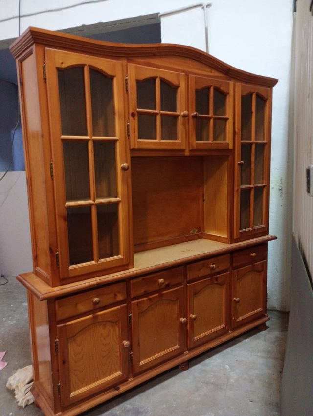 Mueble aparador provenzal madera 2metros